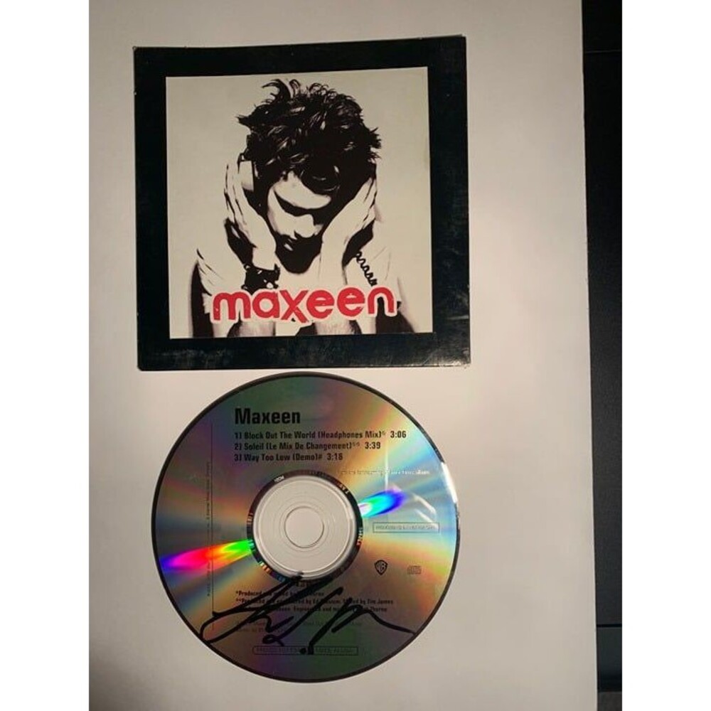 Autographed Maxeen Promo CD